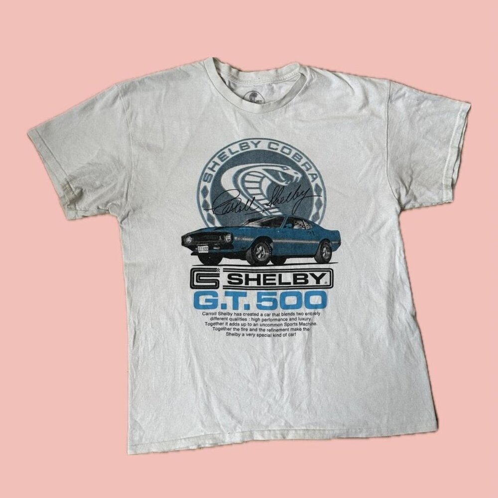 Vintage Shelby Cobra GT500 Graphic Tee - Size L